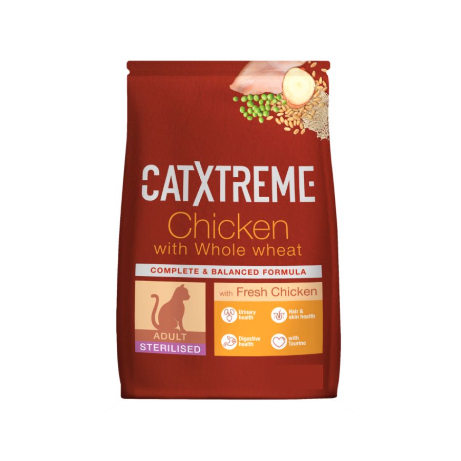 Catxtreme pollo esterilizado 2.5 KG alimento para gato, , large image number null